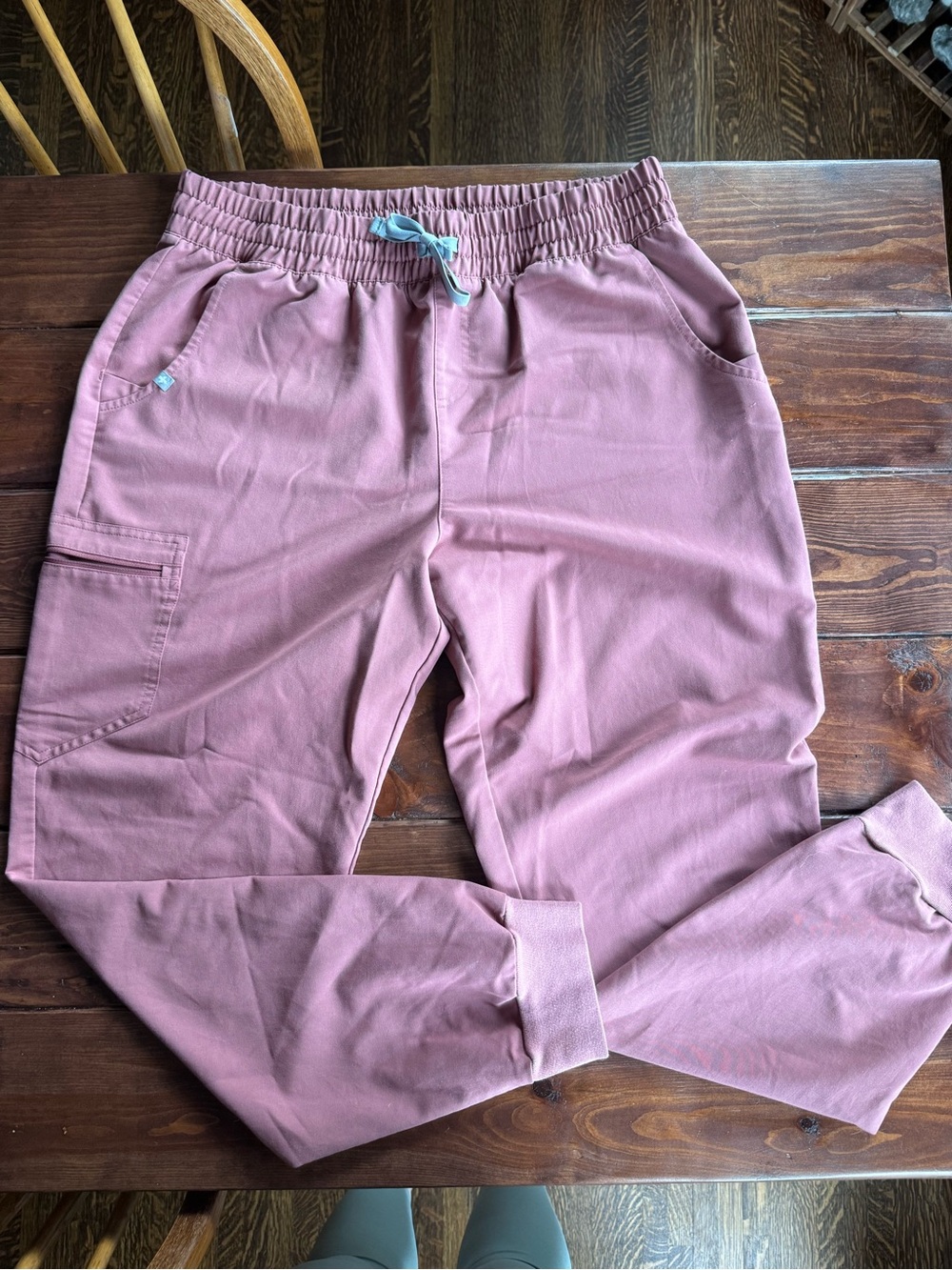 FIGS Zamora Jogger Scrub Pants Mauve XL Tall